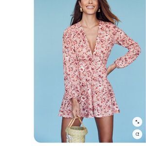 RESA Pink Floral Jumpsuit